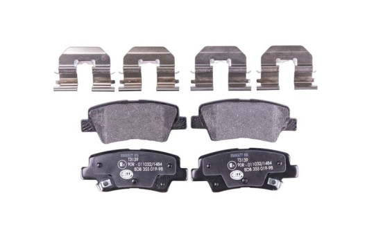 Brake Pad Set, disc brake 8DB 355 019-981 Hella, Image 5
