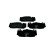 Brake Pad Set, disc brake 8DB 355 019-991 Hella