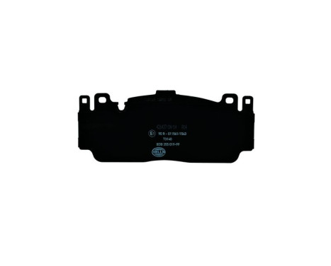 Brake Pad Set, disc brake 8DB 355 019-991 Hella, Image 2