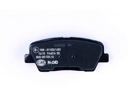 Brake Pad Set, disc brake 8DB 355 020-101 Hella, Image 3