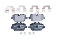 Brake Pad Set, disc brake 8DB 355 020-111 Hella