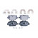 Brake Pad Set, disc brake 8DB 355 020-111 Hella