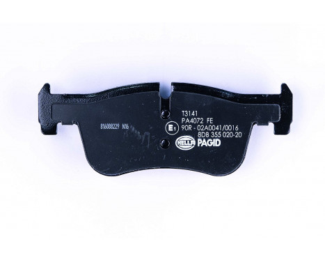 Brake Pad Set, disc brake 8DB 355 020-201 Hella, Image 3