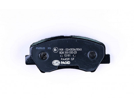 Brake Pad Set, disc brake 8DB 355 020-231 Hella, Image 3