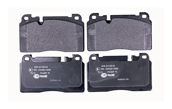 Brake Pad Set, disc brake 8DB 355 020-241 Hella