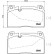 Brake pad set, disc brake 8DB 355 020-251 Hella, Thumbnail 4