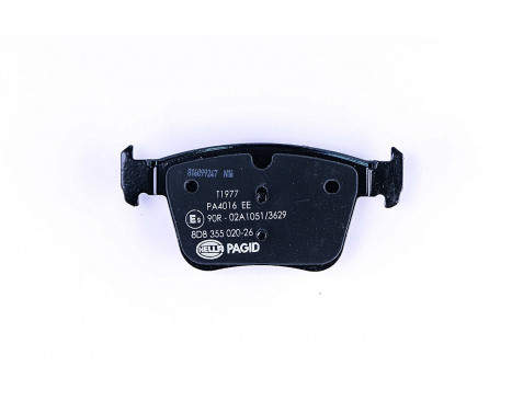 Brake Pad Set, disc brake 8DB 355 020-261 Hella Pagid GmbH, Image 3