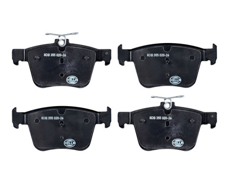 Brake Pad Set, disc brake 8DB 355 020-261 Hella, Image 4