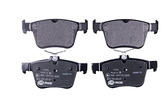 Brake Pad Set, disc brake 8DB 355 020-271 Hella