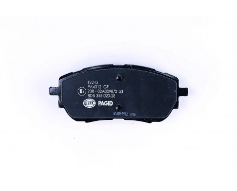 Brake Pad Set, disc brake 8DB 355 020-281 Hella, Image 3