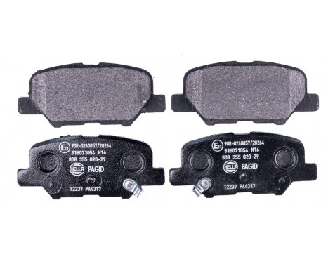 Brake Pad Set, disc brake 8DB 355 020-291 Hella