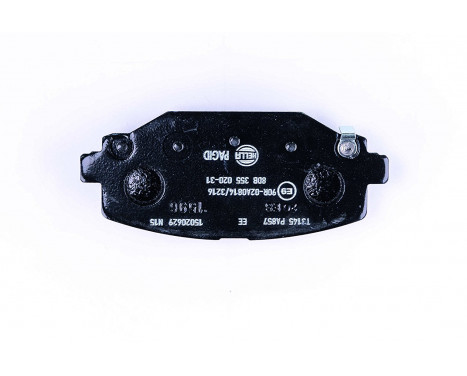 Brake Pad Set, disc brake 8DB 355 020-311 Hella Pagid GmbH, Image 2