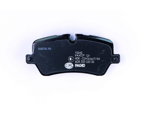 Brake Pad Set, disc brake 8DB 355 020-361 Hella, Image 3