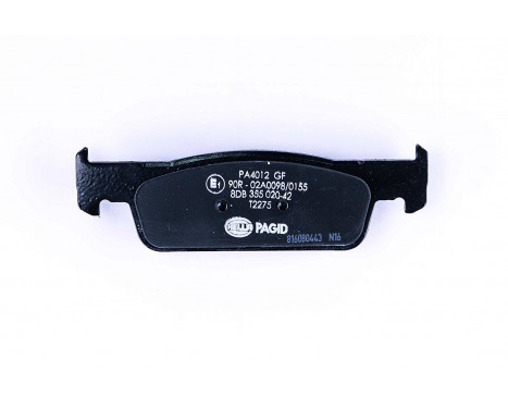 Brake Pad Set, disc brake 8DB 355 020-421 Hella, Image 2