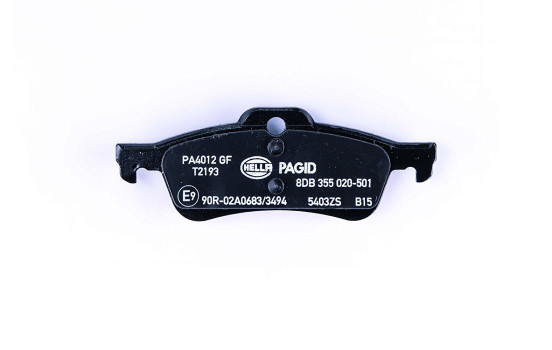Brake Pad Set, disc brake 8DB 355 020-501 Hella, Image 3