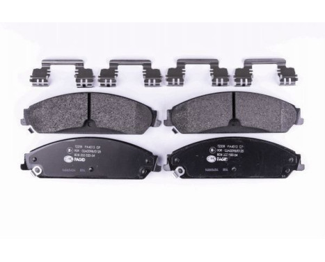 Brake Pad Set, disc brake 8DB 355 020-541 Hella Pagid GmbH, Image 5