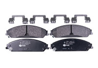 Brake Pad Set, disc brake 8DB 355 020-541 Hella