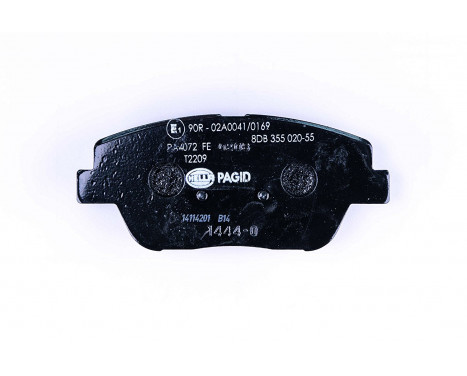 Brake Pad Set, disc brake 8DB 355 020-551 Hella Pagid GmbH, Image 3