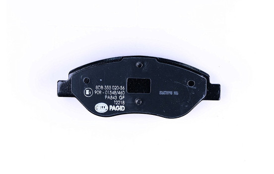 Brake Pad Set, disc brake 8DB 355 020-561 Hella, Image 3