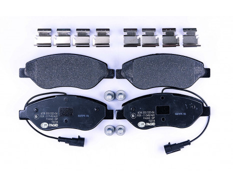 Brake Pad Set, disc brake 8DB 355 020-561 Hella