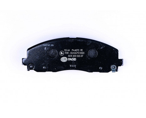 Brake Pad Set, disc brake 8DB 355 020-571 Hella, Image 3