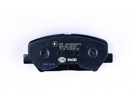 Brake Pad Set, disc brake 8DB 355 020-591 Hella, Image 3