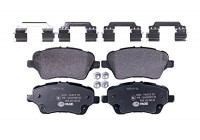 Brake Pad Set, disc brake 8DB 355 020-621 Hella