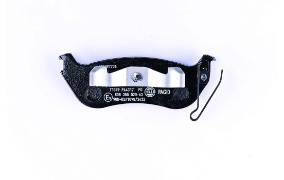 Brake Pad Set, disc brake 8DB 355 020-631 Hella, Image 3