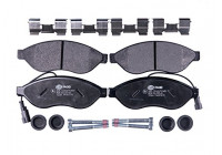 Brake Pad Set, disc brake 8DB 355 020-651 Hella