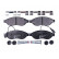 Brake Pad Set, disc brake 8DB 355 020-661 Hella