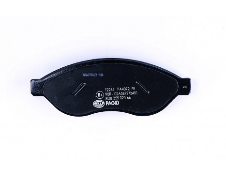 Brake Pad Set, disc brake 8DB 355 020-661 Hella, Image 3