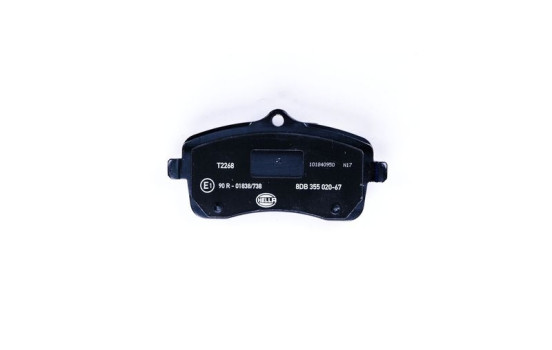 Brake Pad Set, disc brake 8DB 355 020-671 Hella, Image 2