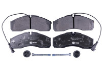 Brake Pad Set, disc brake 8DB 355 020-711 Hella