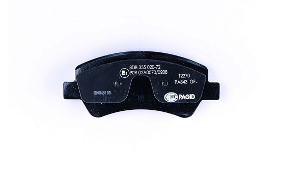 Brake Pad Set, disc brake 8DB 355 020-721 Hella, Image 3