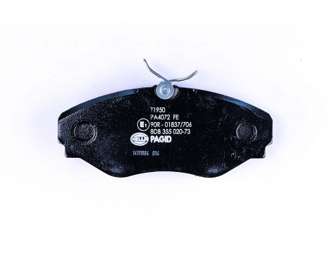 Brake Pad Set, disc brake 8DB 355 020-731 Hella, Image 2