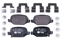 Brake Pad Set, disc brake 8DB 355 020-751 Hella