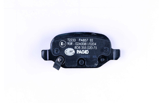 Brake Pad Set, disc brake 8DB 355 020-751 Hella, Image 3
