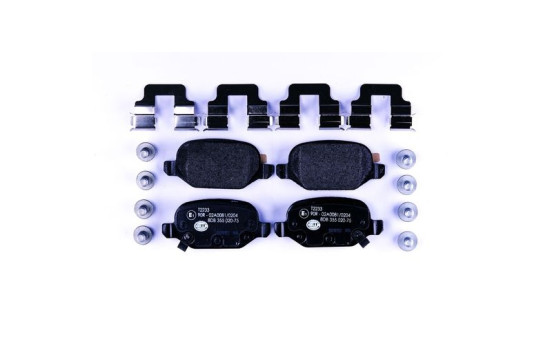 Brake Pad Set, disc brake 8DB 355 020-751 Hella, Image 4