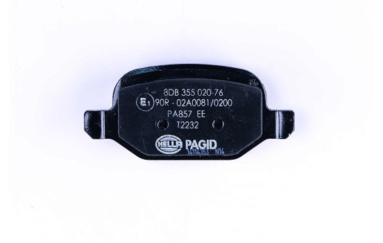 Brake Pad Set, disc brake 8DB 355 020-761 Hella, Image 3