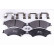 Brake Pad Set, disc brake 8DB 355 020-781 Hella Pagid GmbH, Thumbnail 5