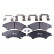 Brake Pad Set, disc brake 8DB 355 020-781 Hella