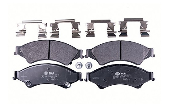 Brake Pad Set, disc brake 8DB 355 020-781 Hella
