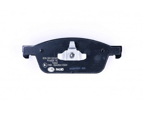 Brake Pad Set, disc brake 8DB 355 020-831 Hella, Image 3