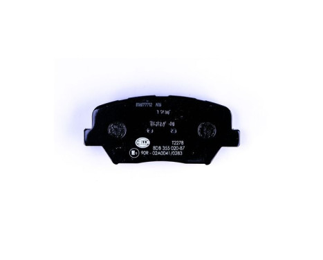 Brake pad set, disc brake 8DB 355 020-871 Hella, Image 2