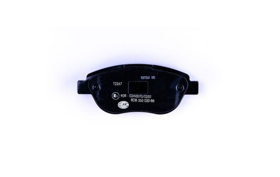 Brake Pad Set, disc brake 8DB 355 020-881 Hella, Image 2