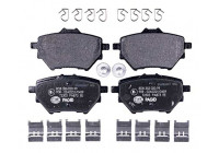 Brake Pad Set, disc brake 8DB 355 020-991 Hella