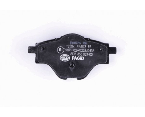 Brake Pad Set, disc brake 8DB 355 021-001 Hella, Image 2