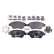 Brake Pad Set, disc brake 8DB 355 021-131 Hella