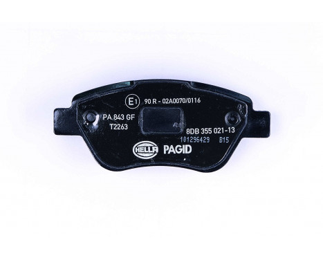 Brake Pad Set, disc brake 8DB 355 021-131 Hella, Image 3