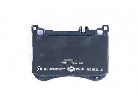Brake Pad Set, disc brake 8DB 355 021-211 Hella, Image 3